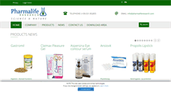 Desktop Screenshot of pharmaliferesearch.com