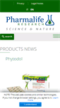 Mobile Screenshot of pharmaliferesearch.com